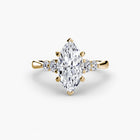 Solitaire with Shoulder Accents 2