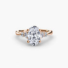 Solitaire with Shoulder Accents 2