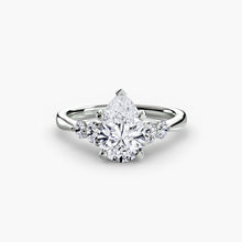 Solitaire with Shoulder Accents 2