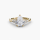 Solitaire with Shoulder Accents 2