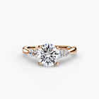 Solitaire with Shoulder Accents 2