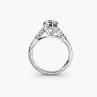 Solitaire with Shoulder Accents 2