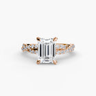 The Twisted Pavé Solitaire
