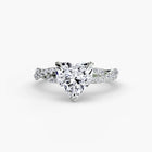 The Twisted Pavé Solitaire