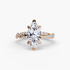 The Twisted Pavé Solitaire