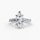 The Twisted Pavé Solitaire