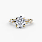 The Twisted Pavé Solitaire