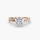 The Emerald Twist Pavé Ring
