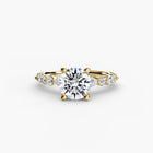 Solitaire with Eternity Pavé 2